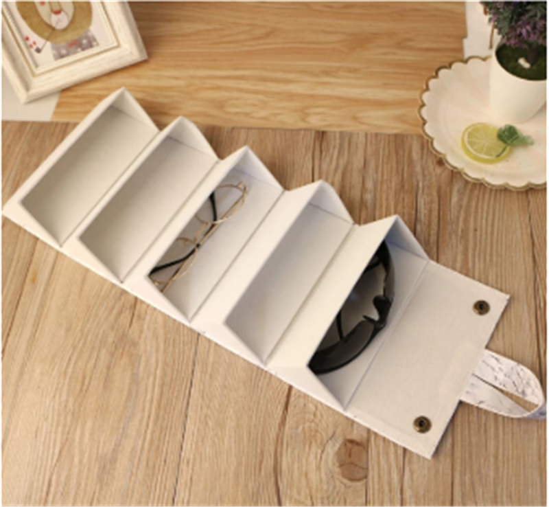 Five Grid Glasses Case Storage Box